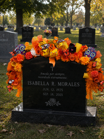 1 - 7ft Dia De Los Muertos Garland